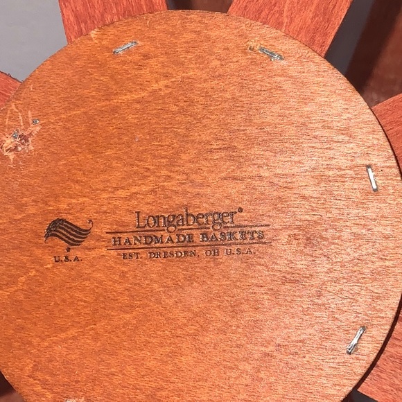 Longaberger Bentwood Pumpkin, Large - Picture 2 of 3